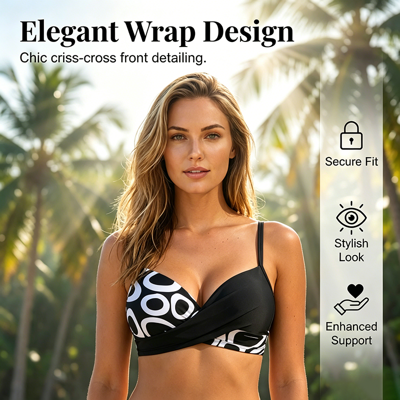 👙 50% ZNIŻKI PRZEZ OGRANICZONY CZAS! ✨ Dwuczęściowy komplet bikini push-up dla kobiet