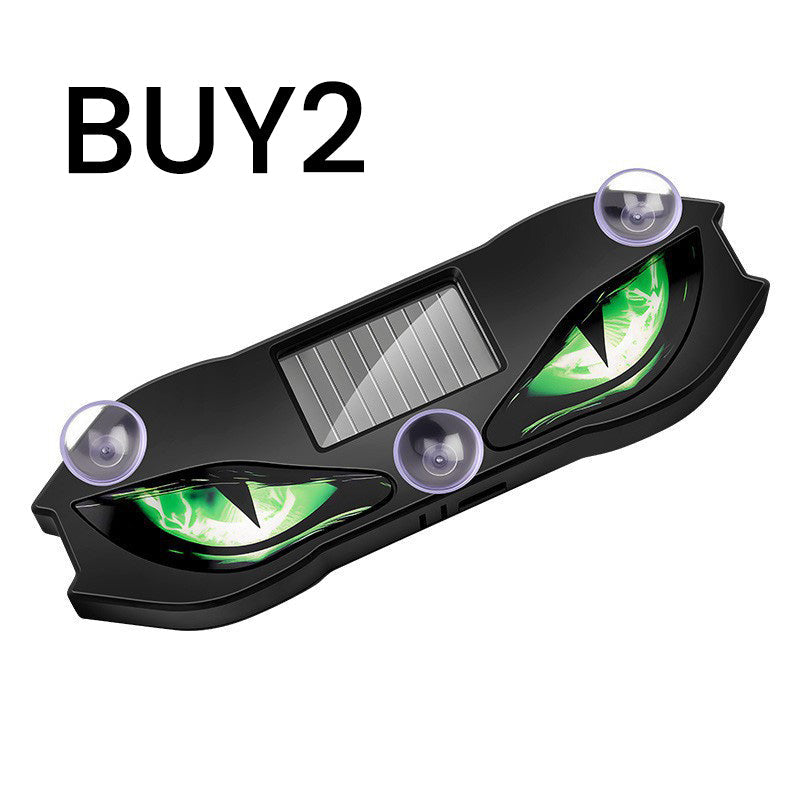 👹1+1 GRATIS🚗Ostrzegawcza lampa samochodowa LED zasilana energią słoneczną