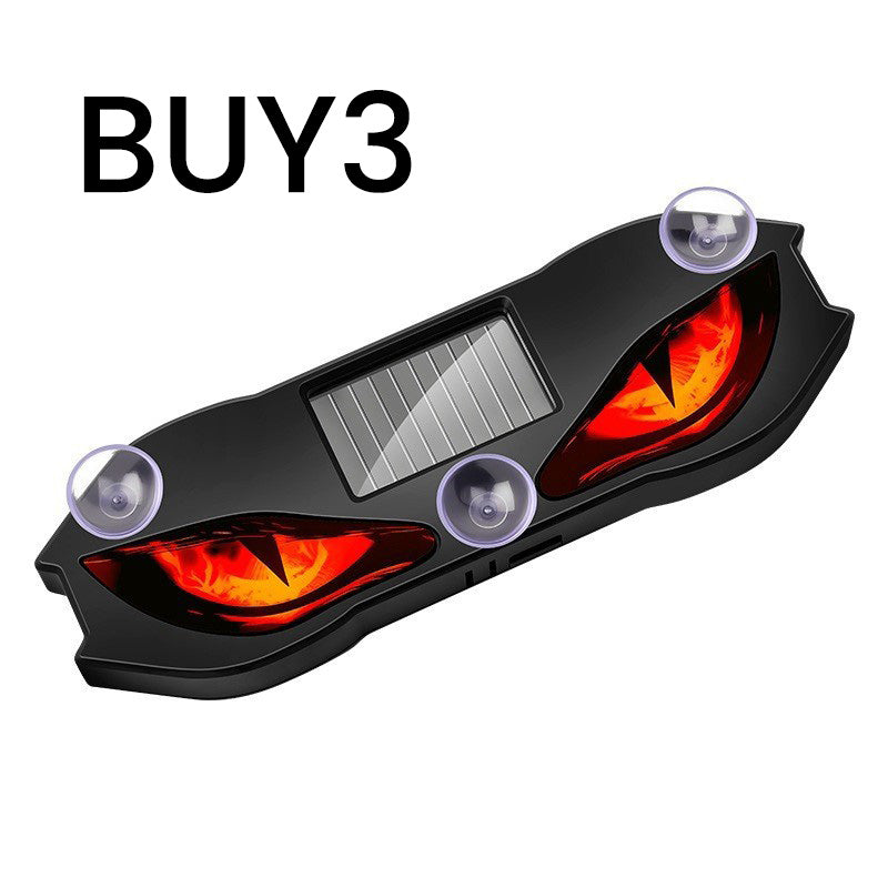 👹1+1 GRATIS🚗Ostrzegawcza lampa samochodowa LED zasilana energią słoneczną