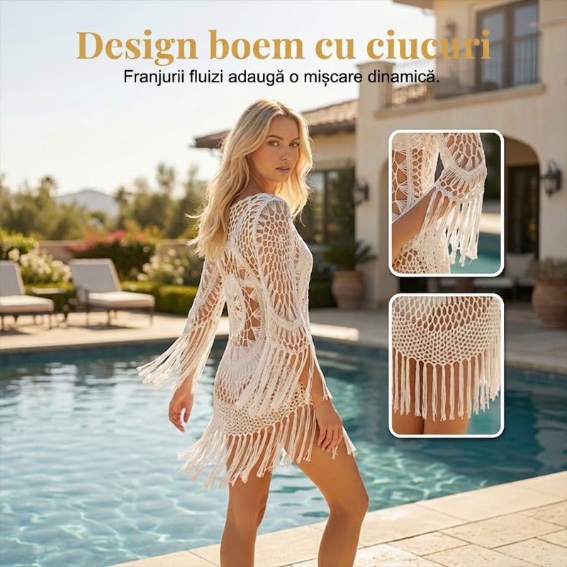🌸 Szydełkowy kostium kąpielowy – styl boho, wygodny i idealny na lato 2026! 🌞👙