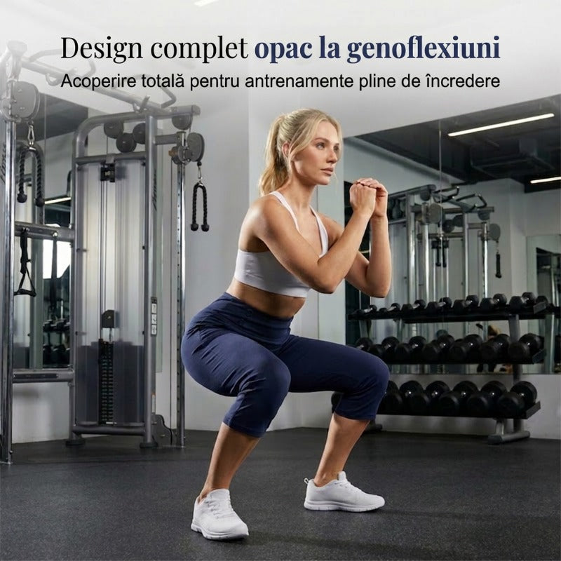 Eleganckie spodnie do jogi modelujące brzuch