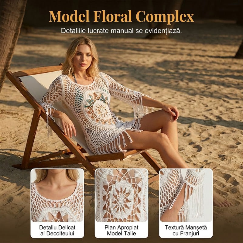🌸 Szydełkowy kostium kąpielowy – styl boho, wygodny i idealny na lato 2026! 🌞👙